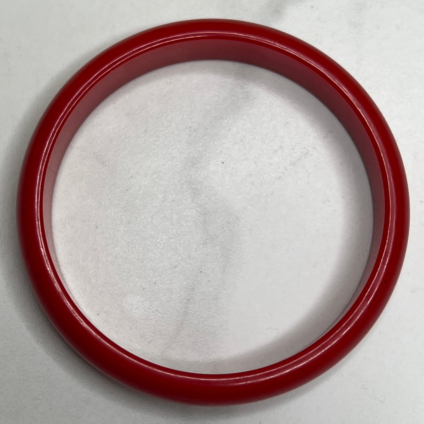 1960s Red Bakelite Bangle